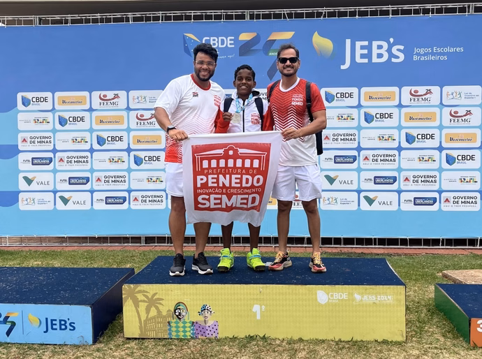 Aluno da educação integral de Penedo é medalhista nos Jogos Estudantis Brasileiros