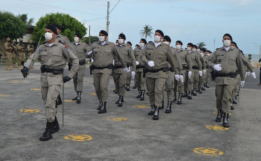 Governo de Alagoas forma mais 65 soldados combatentes da Polícia Militar