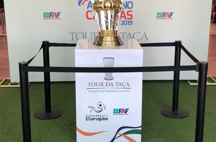 Tour da Taça do Campeonato Alagoano de Futebol vai passar por Rio Largo
