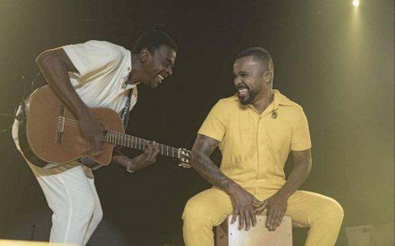 Seu Jorge e Alexandre Pires anunciam a turnê &#8216;Irmãos&#8217;