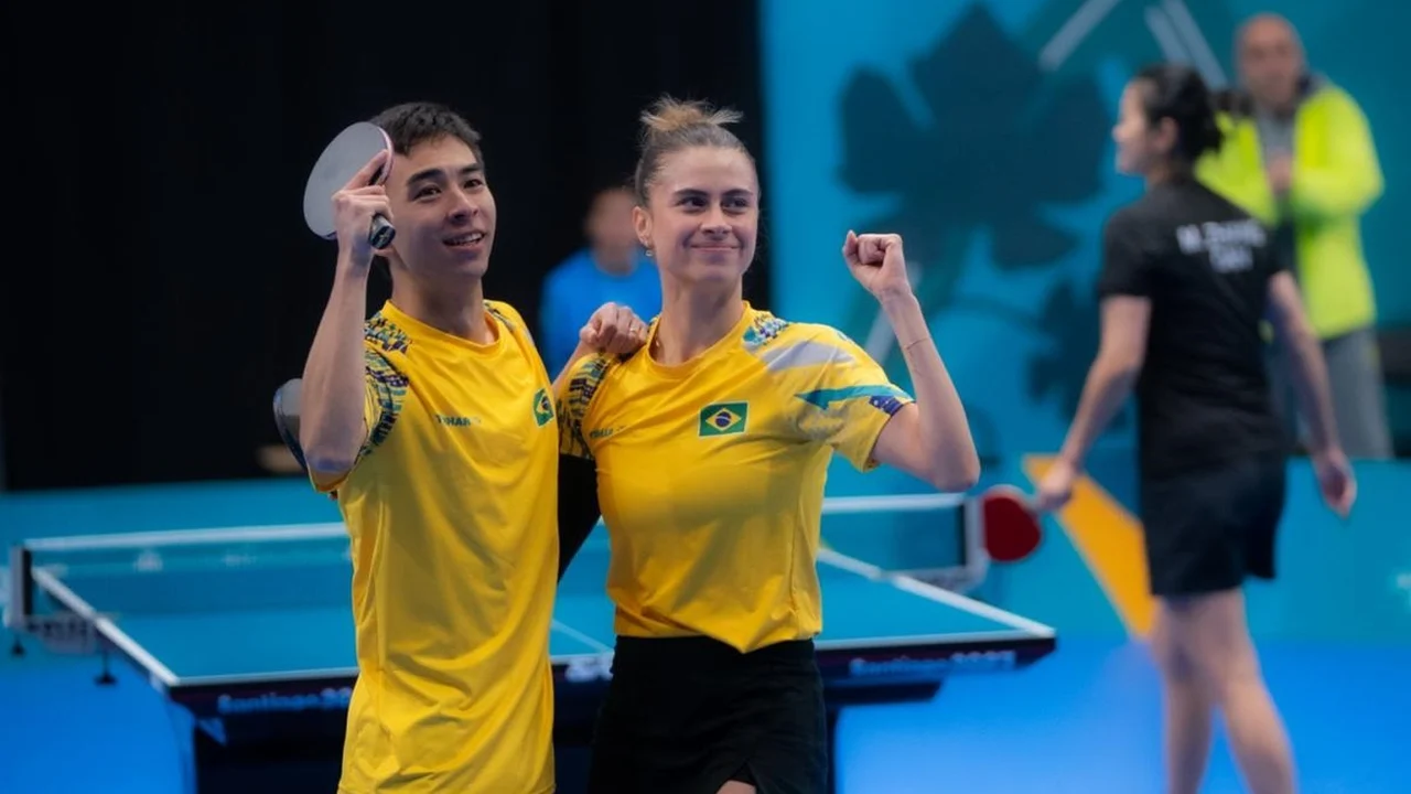 Ishiy e Takahashi perdem decisão de duplas mistas no tênis de mesa após vaga para Paris-2024