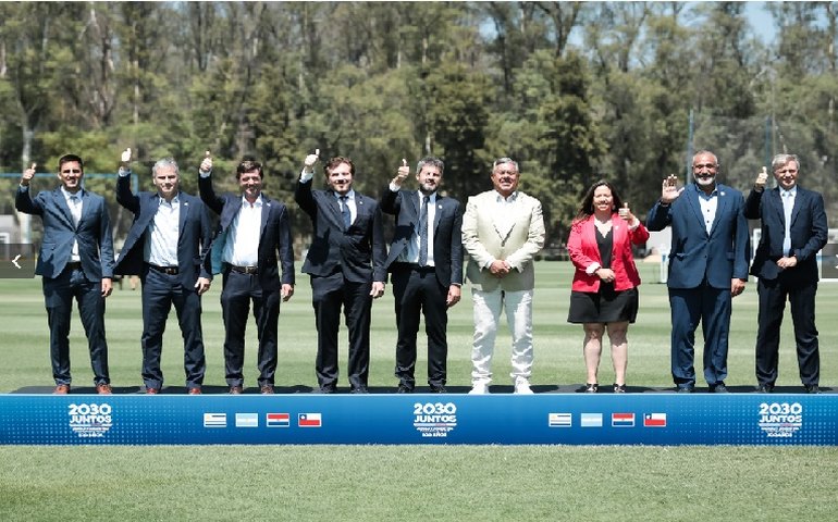 Juntos 2030: CONMEBOL apoia candidatura da América do Sul para a Copa do Mundo!