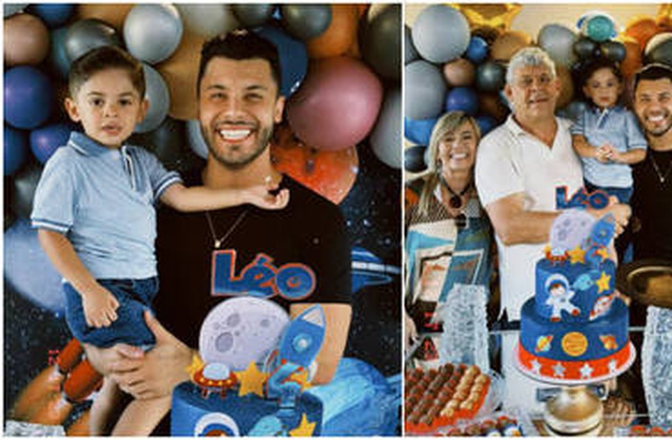 aniversario do filho / Foto: Foto: Redes Sociais/ Reprodução