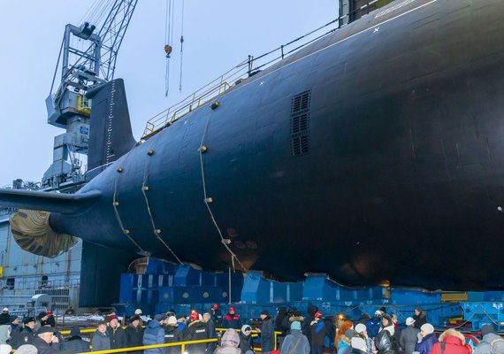 Revista destaca impressionantes submarinos da Rússia que compõem a base de sua frota naval