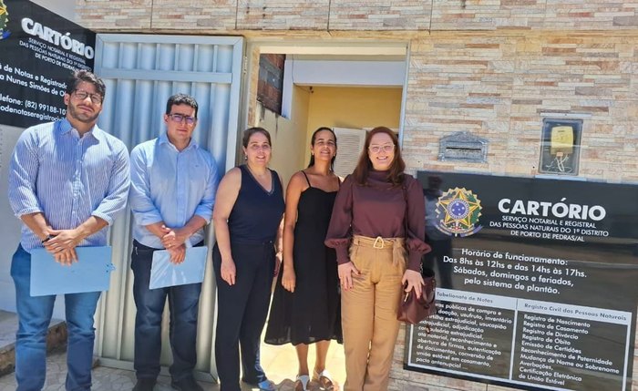 Inspeção no Cartório de Registro Civil de Porto de Pedras, Alagoas