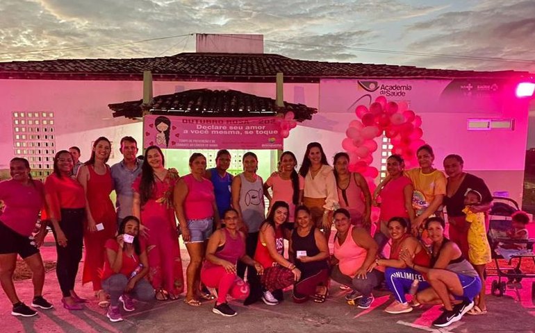 Outubro Rosa: Branquinha realiza ações nas unidades de saúde