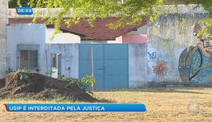Decisão: justiça determina interdição da Usip 