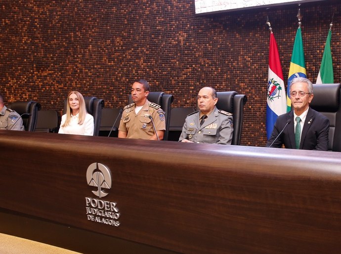 Presidente do TJAL destaca atuação da PM na lavratura de mais de 5 mil TCOs
