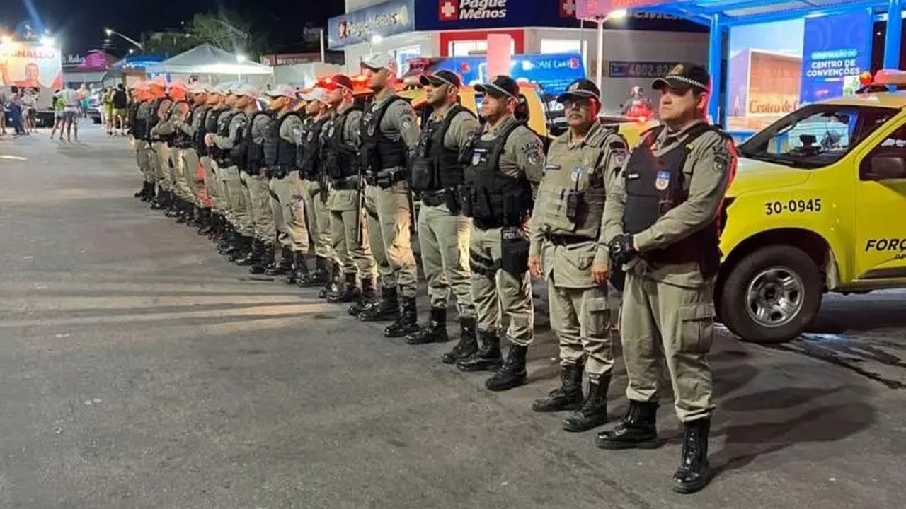 Carnaval seguro: PM mobiliza 2.200 militares para reforçar segurança no Estado