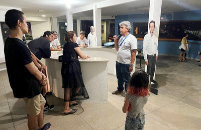 Observatório do Cepa oferece aula de astronomia em noite de superlua