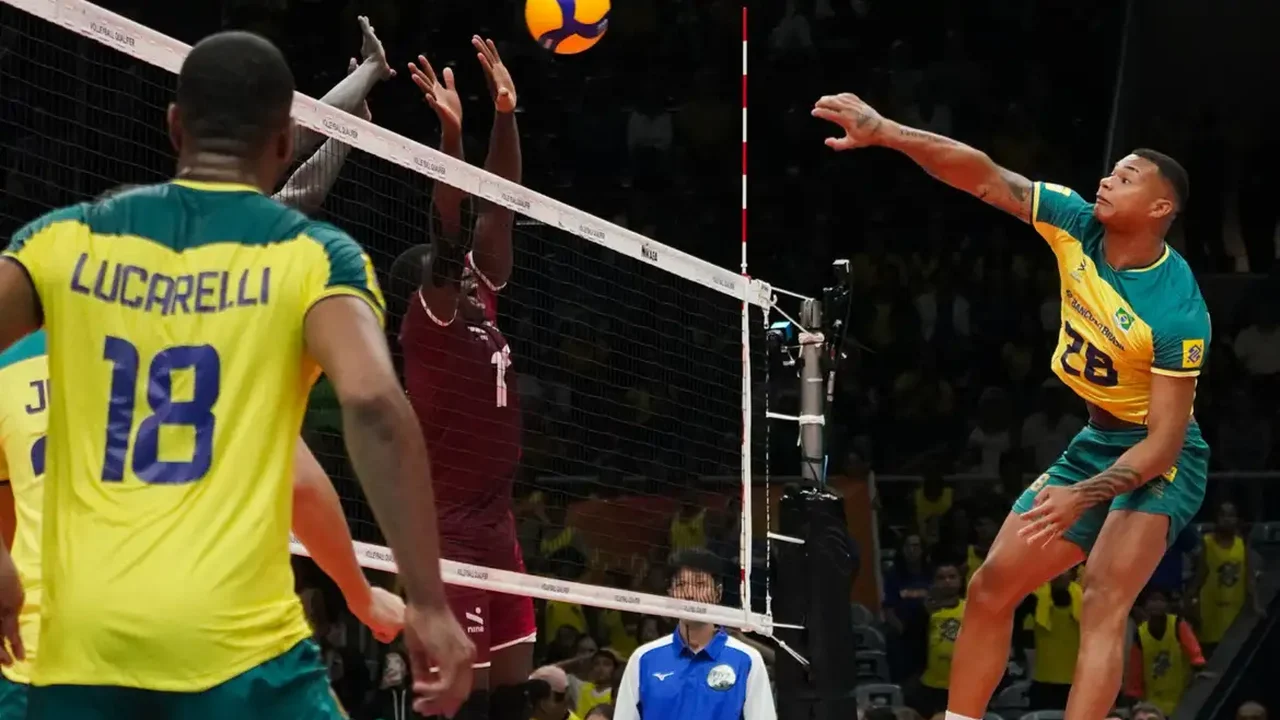 Brasil pega Itália atrás de reabilitação na Liga das Nações de vôlei