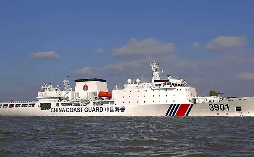 Guarda Costeira da China aborda barco turístico de Taiwan em uma escalada de tensões