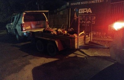 Polícia Militar fecha abatedouro clandestino por crimes ambientais em Porto Real do Colégio