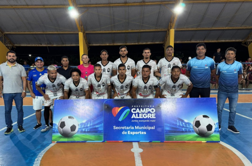 Secretaria de Esportes de Campo Alegre iniciou a Copa de Futsal de Luziápolis 2025