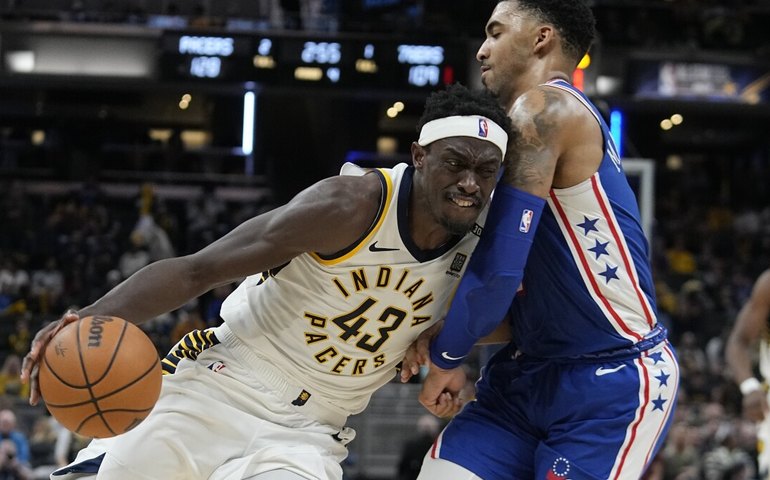 Com brilho do recém-chegado Paskal Siakam, Pacers quebram sequência invicta dos 76ers