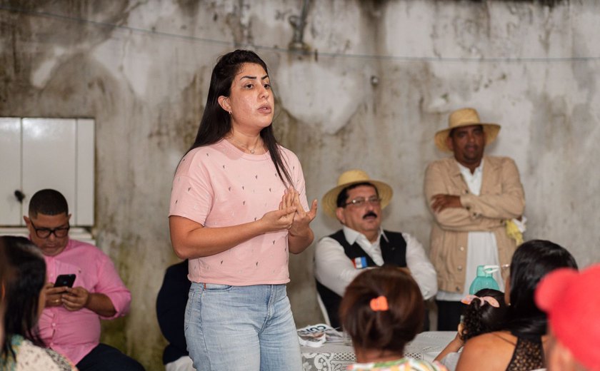 Gabi Gonçalves visita comunidade em Rio Largo e reforça: “Precisamos de um representante atento às demandas na Assembleia Legislativa”