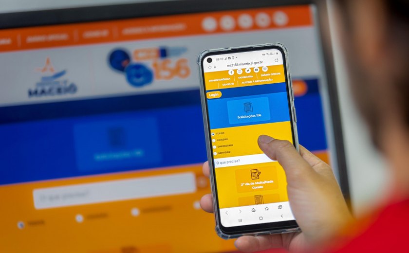 Sistema de chamados online oferece mais praticidade ao contribuinte maceioense