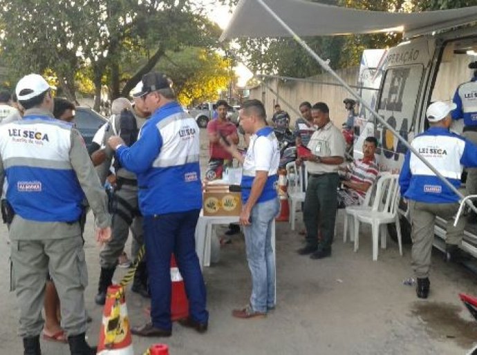 Detran/AL divulga balanço da Operação Lei Seca no feriadão