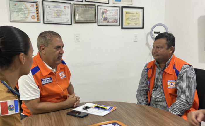 Encontro foi realizado com a cúpula da Defesa Civil do Estado Encontro foi realizado com a cúpula da Defesa Civil do Estado