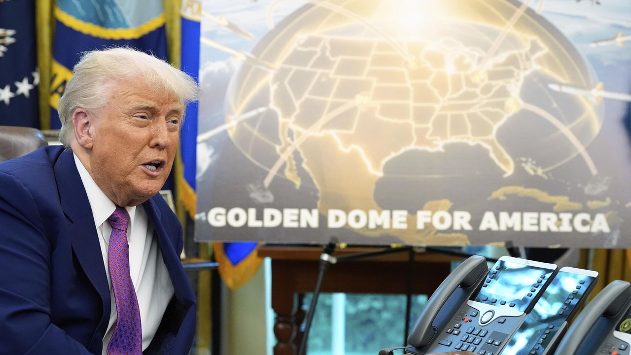 Trump estima que sistema de defesa antimísseis Cúpula de Ouro vai custar US$ 175 bilhões em 3 anos