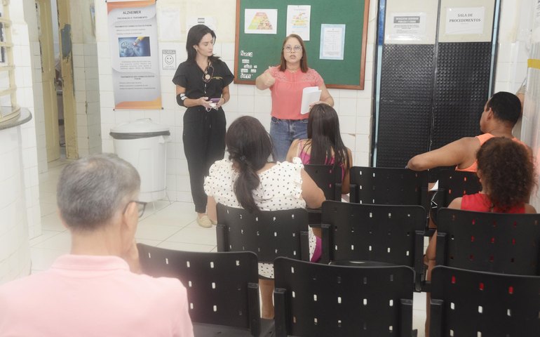 Ambulatório Noélia Lessa promove palestras sobre saúde mental e hanseníase