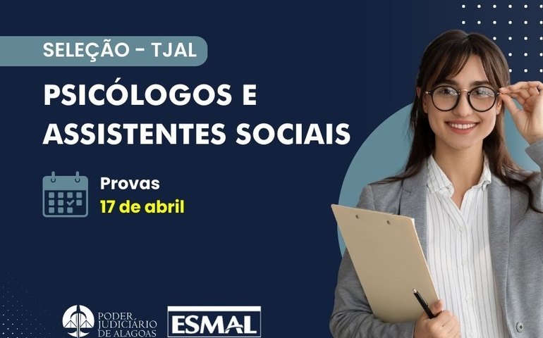 Processo Seletivo: Provas objetivas para formação de equipes multidisciplinares ocorrem no dia 17 de abril