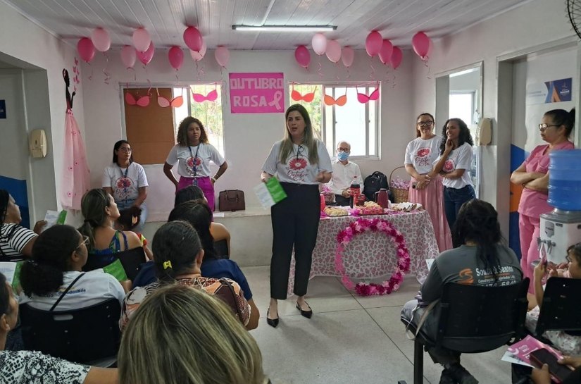 URS Maria da Conceição Paranhos realiza dia D de prevenção ao câncer de mama