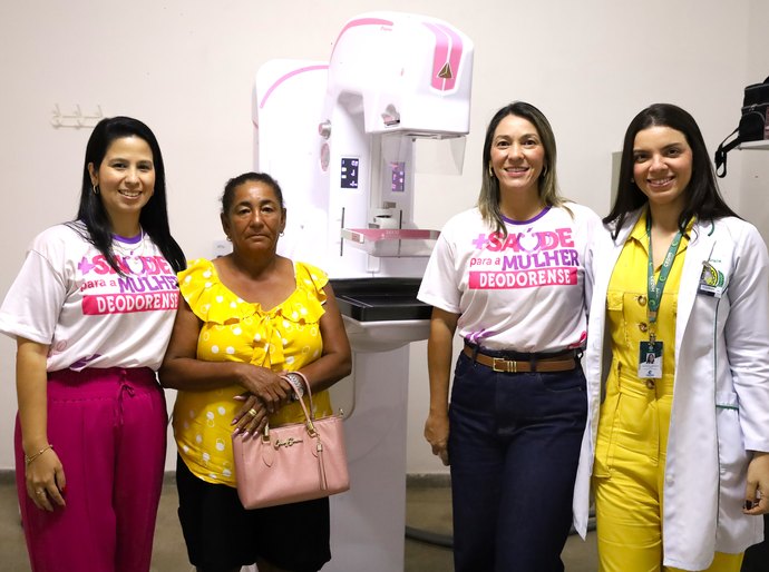 Pacto pela saúde: Prefeitura de Marechal garante mamografia e transporte gratuito para mulheres deodorenses