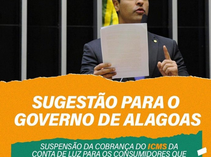 JHC quer beneficiar cerca de 300 mil famílias carentes com suspensão de ICMS na cobrança da conta de luz