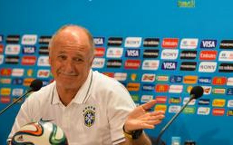 Felipão mantém segredo sobre atuação contra o Chile