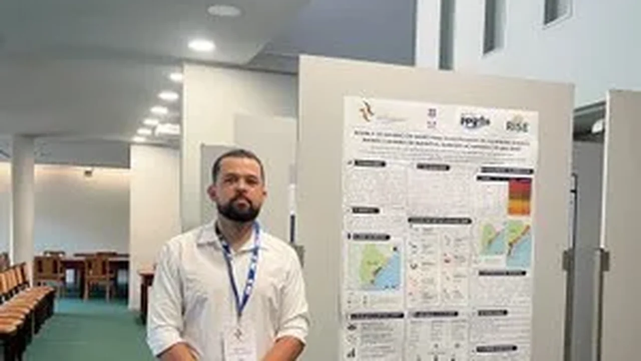 Doutorando da Ufal apresenta pesquisa sobre erosão costeira em congresso em Portugal