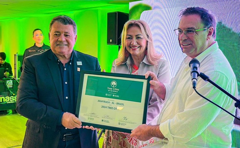 Arapiraca é destaque no 1° Simpósio das Cidades Brasileiras Árvores do Mundo em João Pessoa