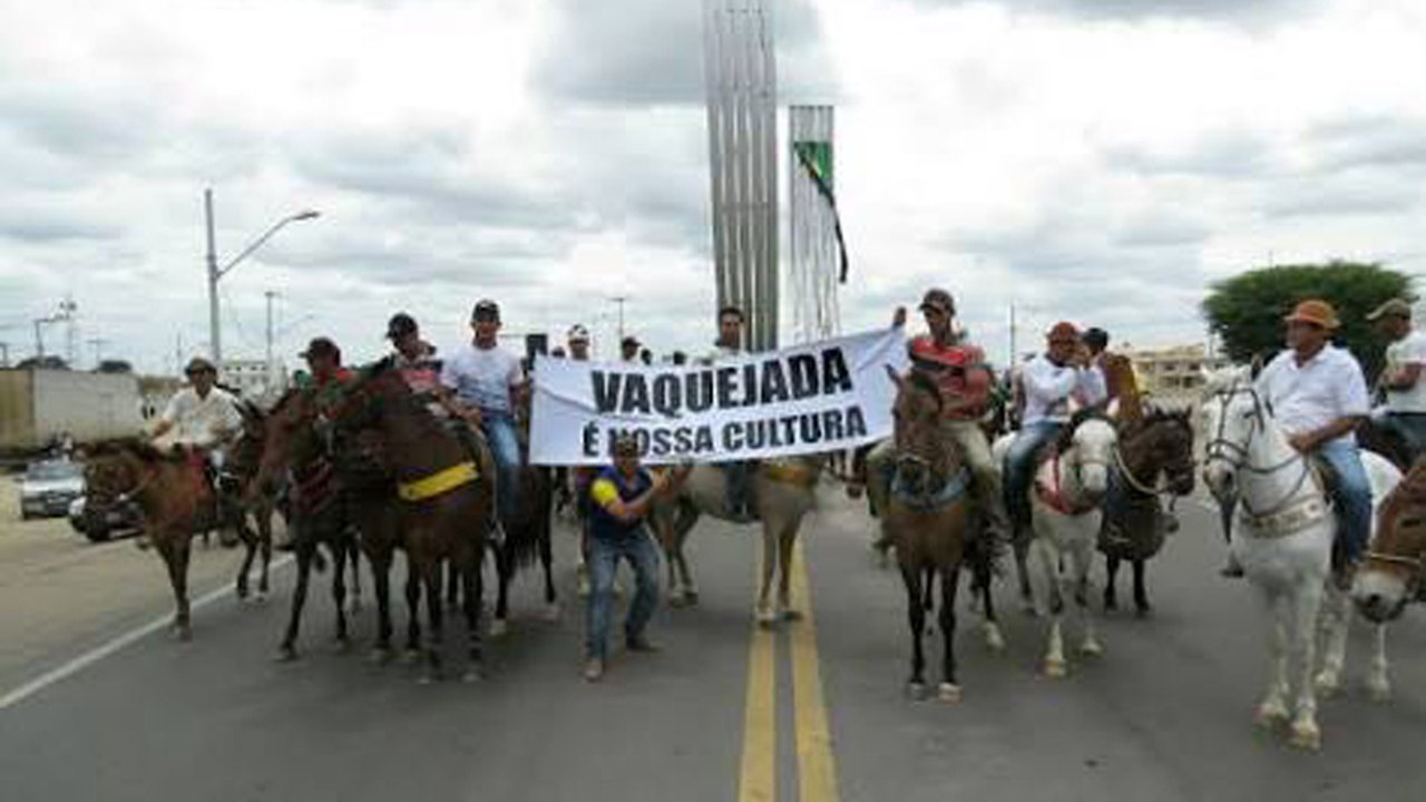 Vaqueiros realizam de todo o país ato  em Brasília para cobrar a aprovação da PEC 304