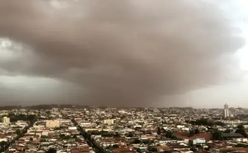 Inmet alerta para grande perigo de tempestade na região Sul