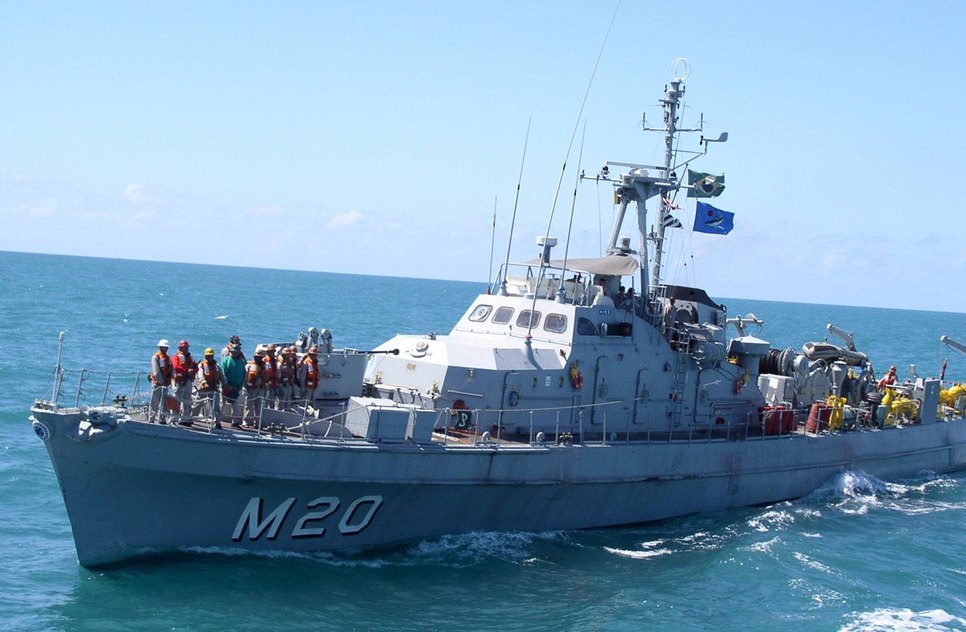 NAVIO VARREDOR / Foto: Marinha