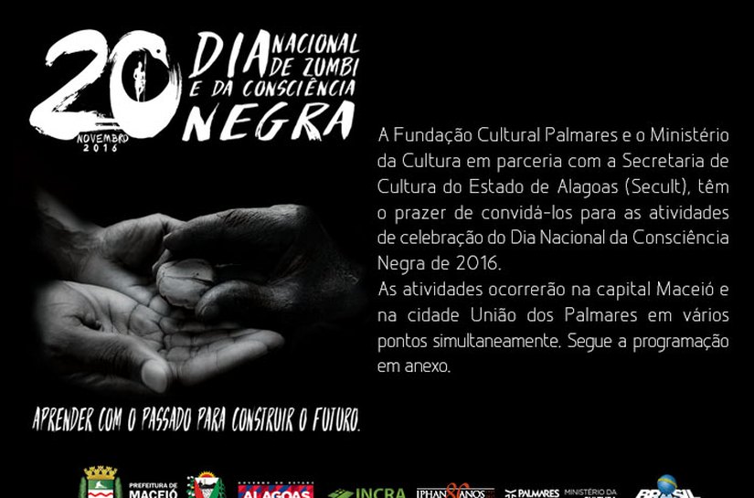 Celebração do Dia de Zumbi e Dia da Consciência Negra