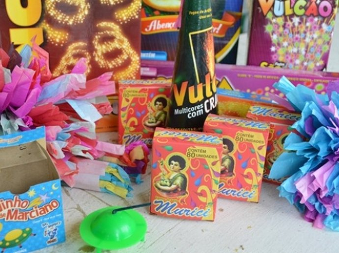 Secretaria de Saúde alerta sobre cuidados ao manusear fogos de artifício