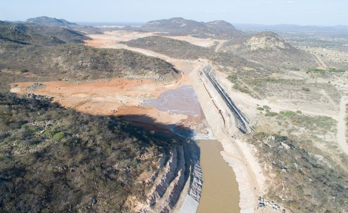 Acidente na barragem ocorreu por volta de 16h30 dessa segunda-feira