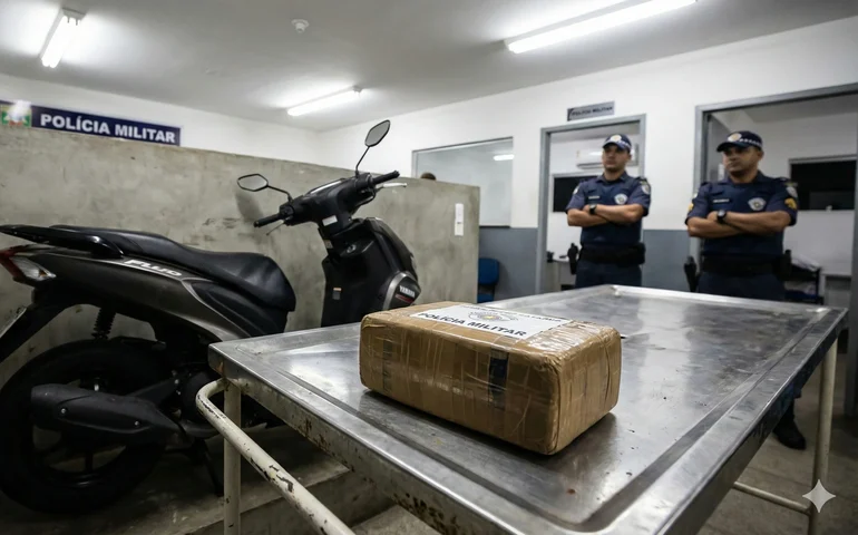Golpe no tráfico: PM apreende R$ 50 mil em cocaína pura em Arapiraca; droga era trazida do Paraguai