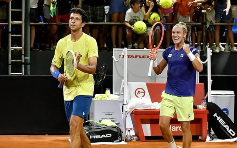 Melo e Matos superam espanhóis e são campeões de duplas no Rio Open