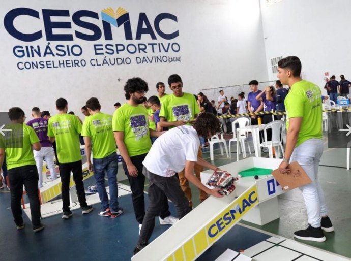 CESMAC Sedia Etapa Estadual da Olimpíada Brasileira de Robótica 2025