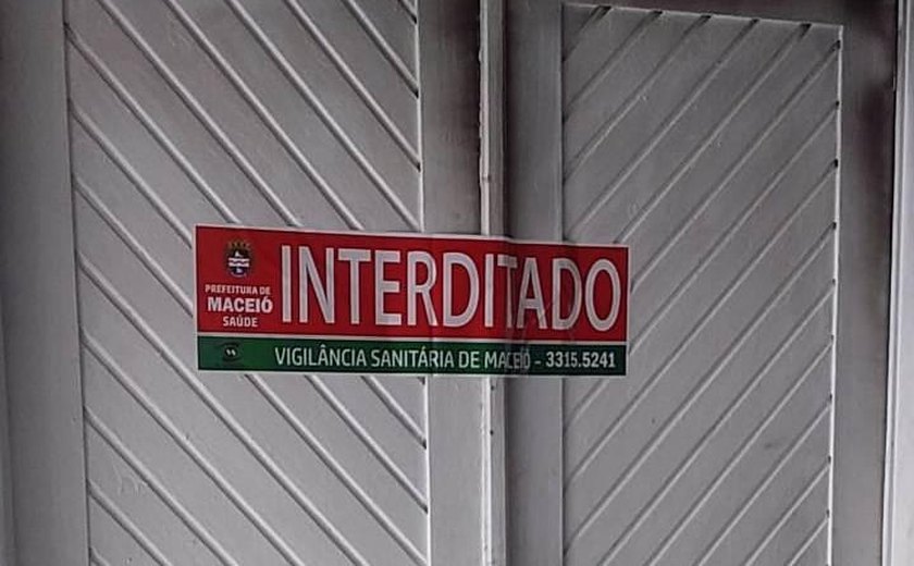 Vigilância Sanitária de Maceió interdita empresa fornecedora de refeições por inúmeras irregularidades