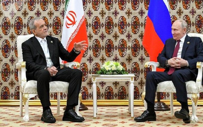 Putin e presidente do Irã discutem fortalecimento da parceria estratégica