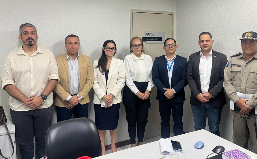 MPAL alinha com PM, PC, SSP e Judiciário medidas para fortalecer acompanhamento de processos sobre tráfico de drogas