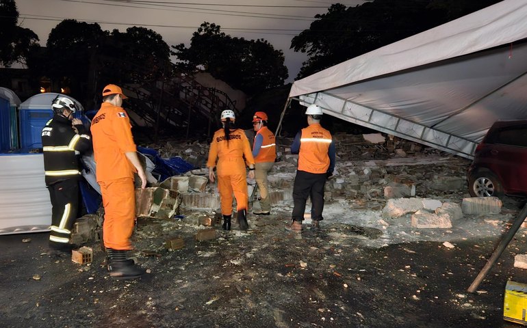 Corpo de Bombeiros resgata sete vítimas em fim de semana marcado por desabamentos em Maceió