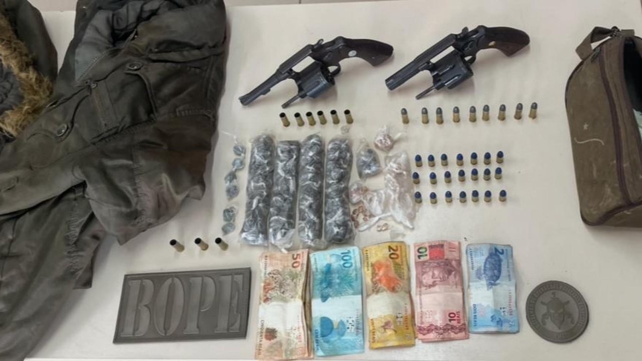 PM conclui primeira semana do ano com 20 armas de fogo apreendidas
