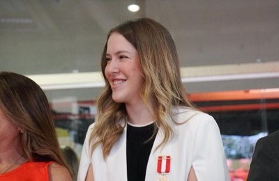 Deputada Cibele Moura é agraciada com a Medalha de Mérito do Corpo de Bombeiros de Alagoas