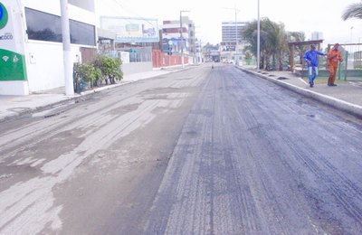 Infraestrutura finaliza pavimentação na Av. Brigadeiro Eduardo Gomes de Brito
