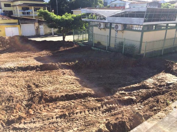 União: prefeitura está construindo pista de skate no loteamento Jaguaribe