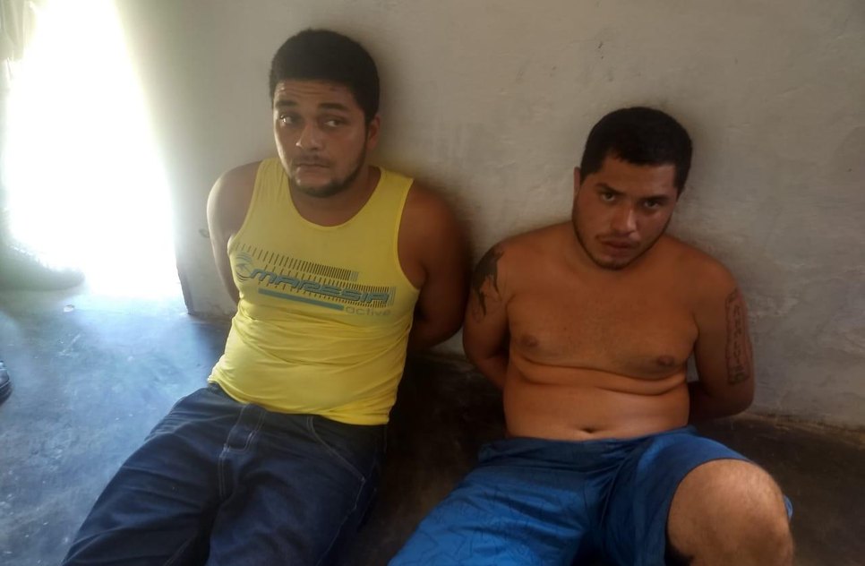 dois homens presos com drogas / Foto: BPRp